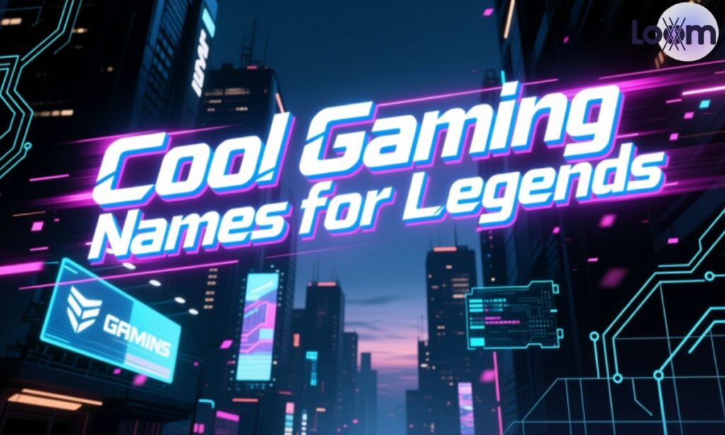 Cool Gaming Names for Legends