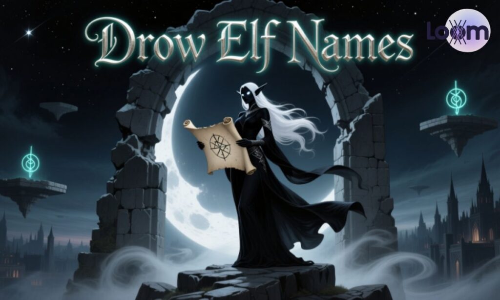 _Drow Elf Names