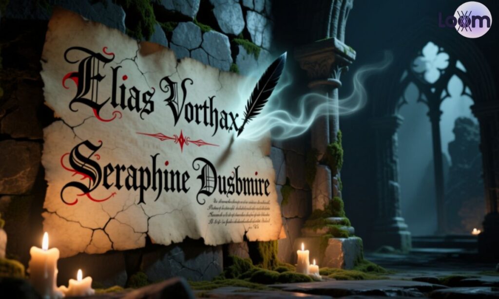 Gothic Vampire Names