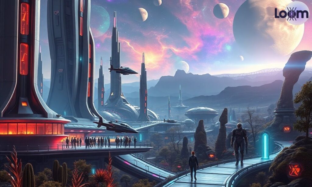 Sci-Fi Colony Nation