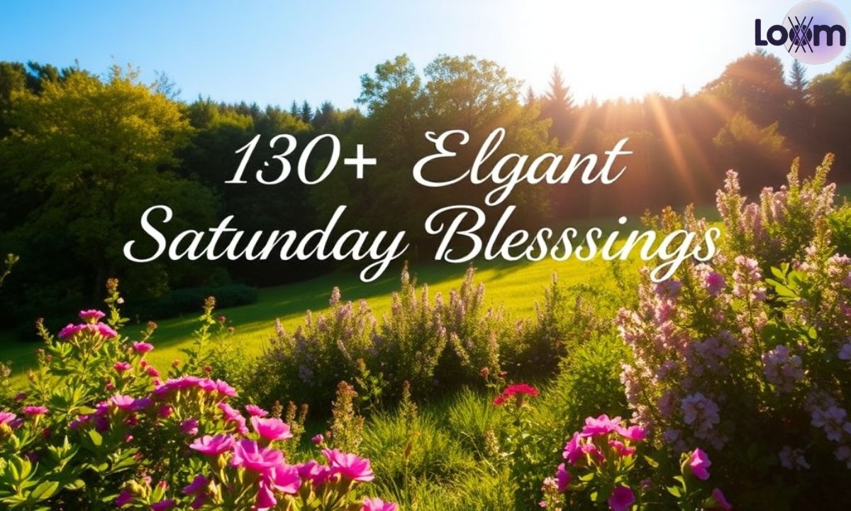 130+ Elegant Saturday Blessings to Brighten Your Weekend