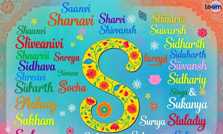 80+Unique Hindu Baby Names with the Letter ‘S’ (India,2025)