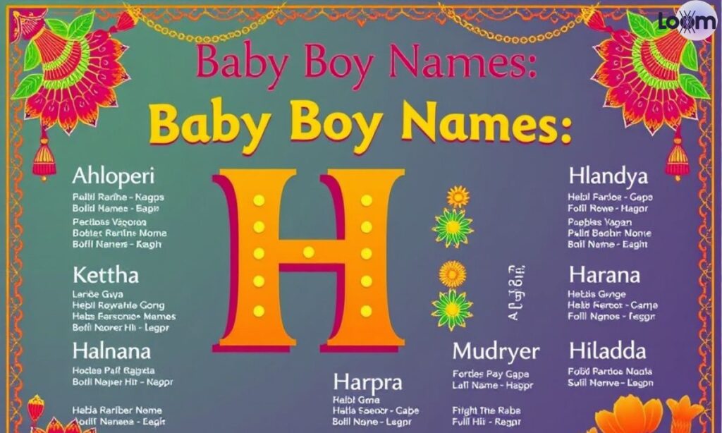 Baby Boy Names Starting with H (1)