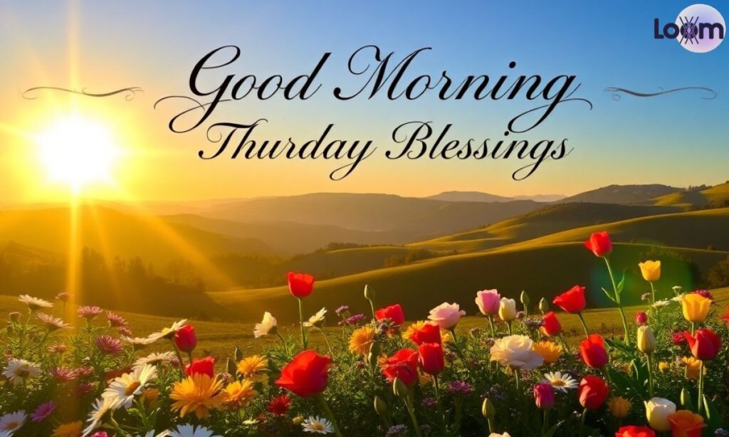 Beautiful Good Morning Thursday Blessings