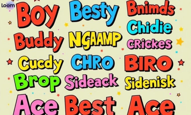 Boy Best Friend Nicknames