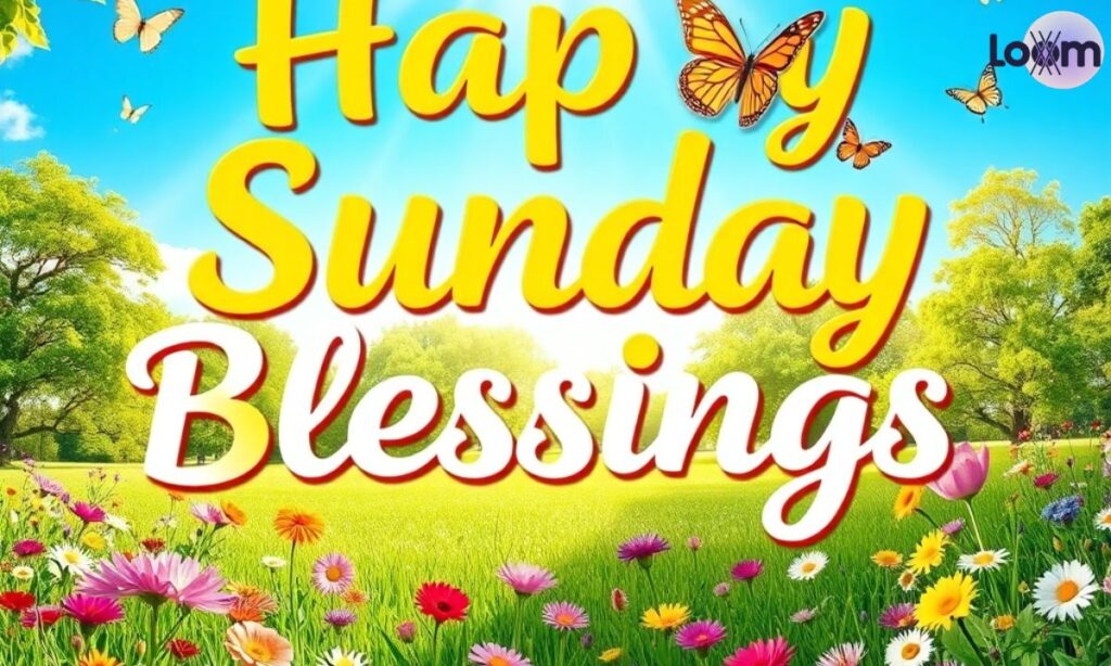 Happy Sunday Blessings