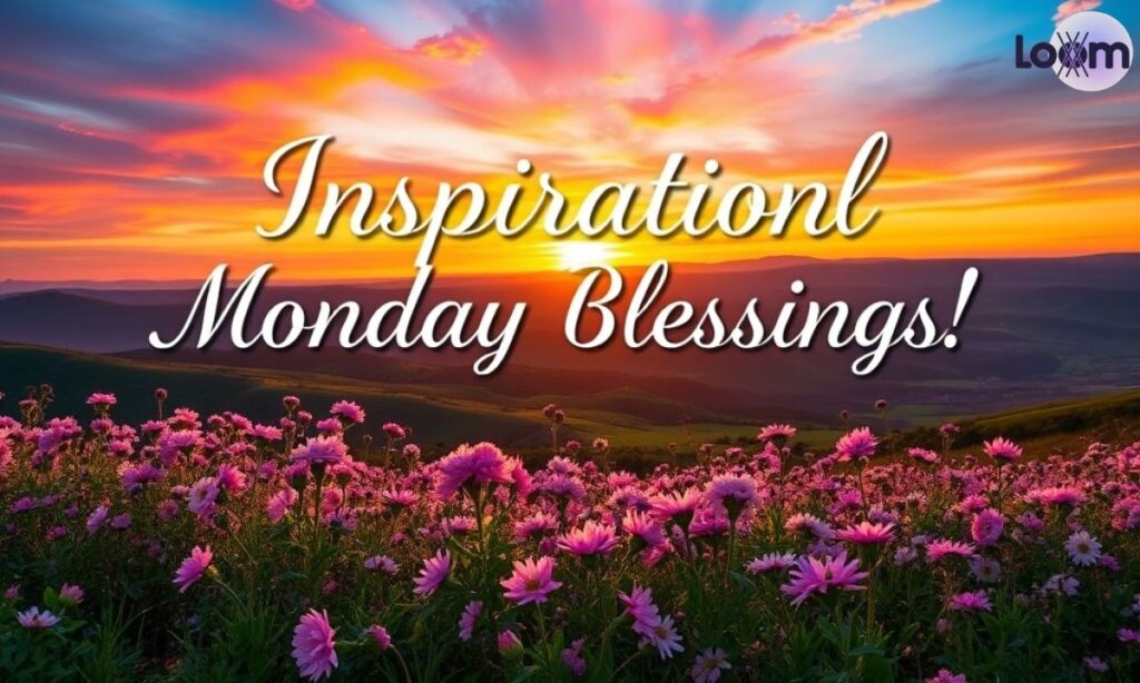 Inspirational Monday Blessings