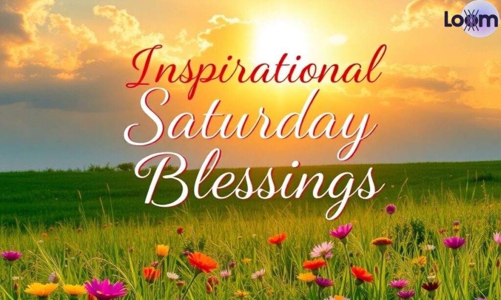 Inspirational Saturday Blessings