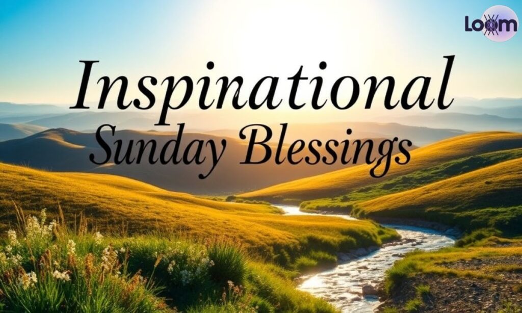 Inspirational Sunday Blessings