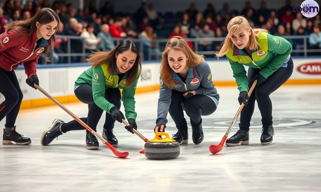 Ladies Curling