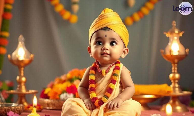 Marathi Baby Boy and Baby Girl