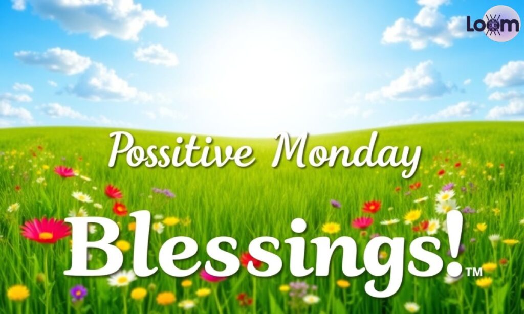 Positive Monday Blessings