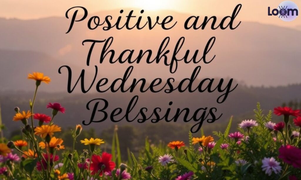 Positive and Thankful Wednesday Blessings