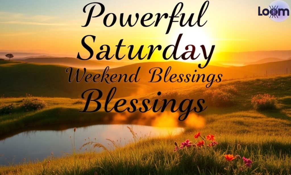 Powerful Saturday Weekend Blessings