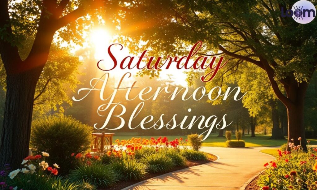 Saturday Afternoon Blessings