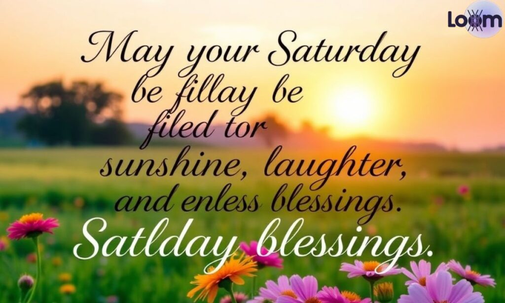 Saturday Blessings Quotes
