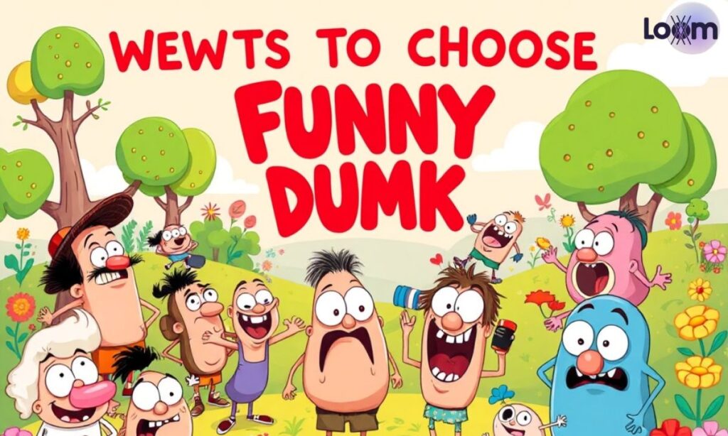 The Benefits of Choosing Funny Names for Dumb Characters