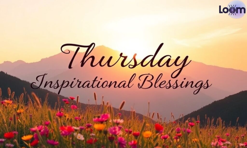 Thursday Inspirational Blessings