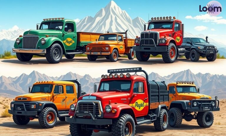 250+ Cool and Catchy Truck Group