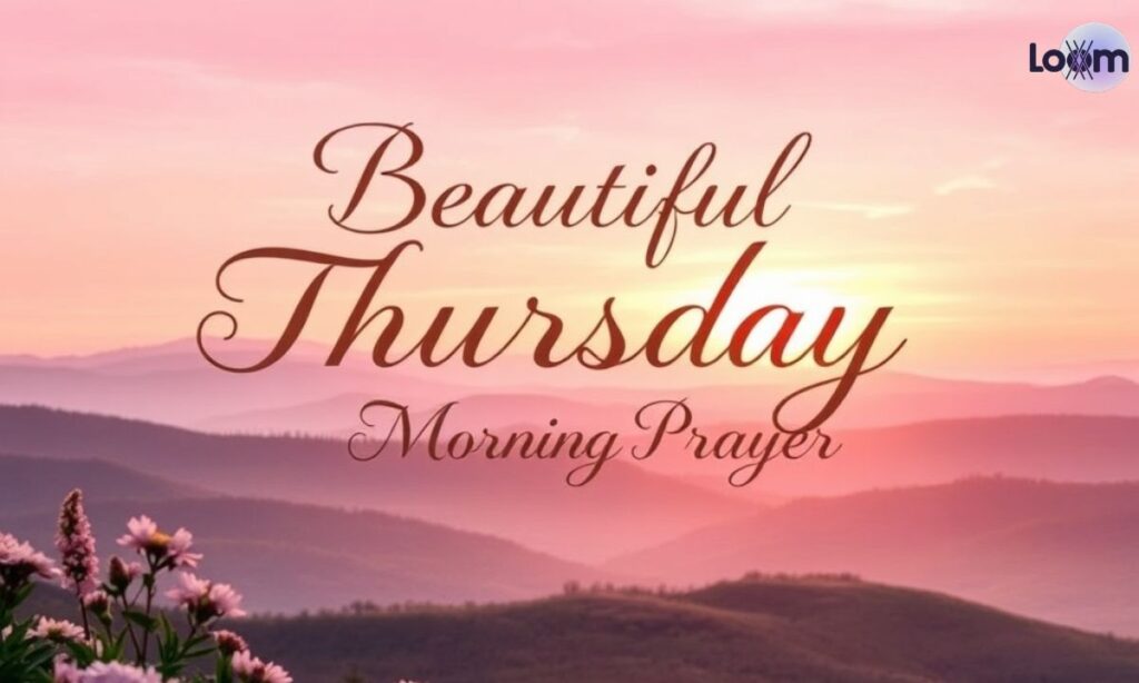 Beautiful Thursday Morning Prayer