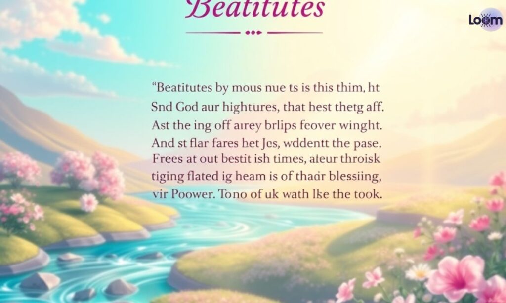 Blessings From God in the Beatitudes