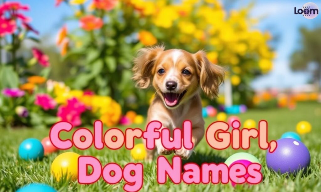 Colorful Girl Dog Names