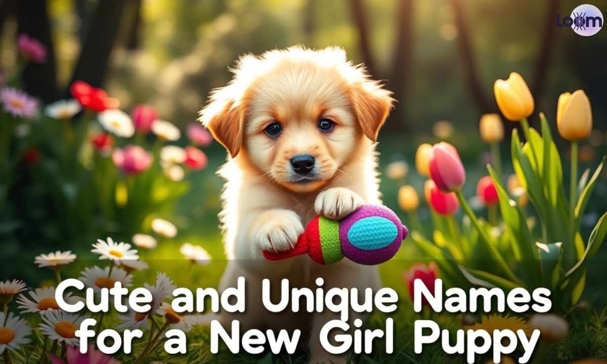 Female Dog Names Cute and Unique Names for A New Girl Puppy (1)