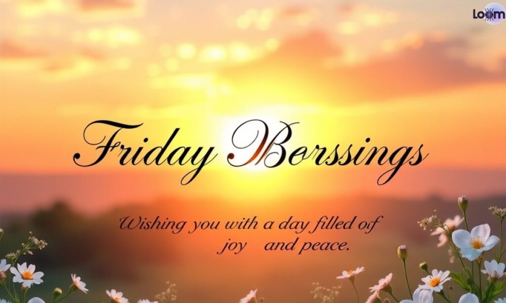 Friday Morning Blessings