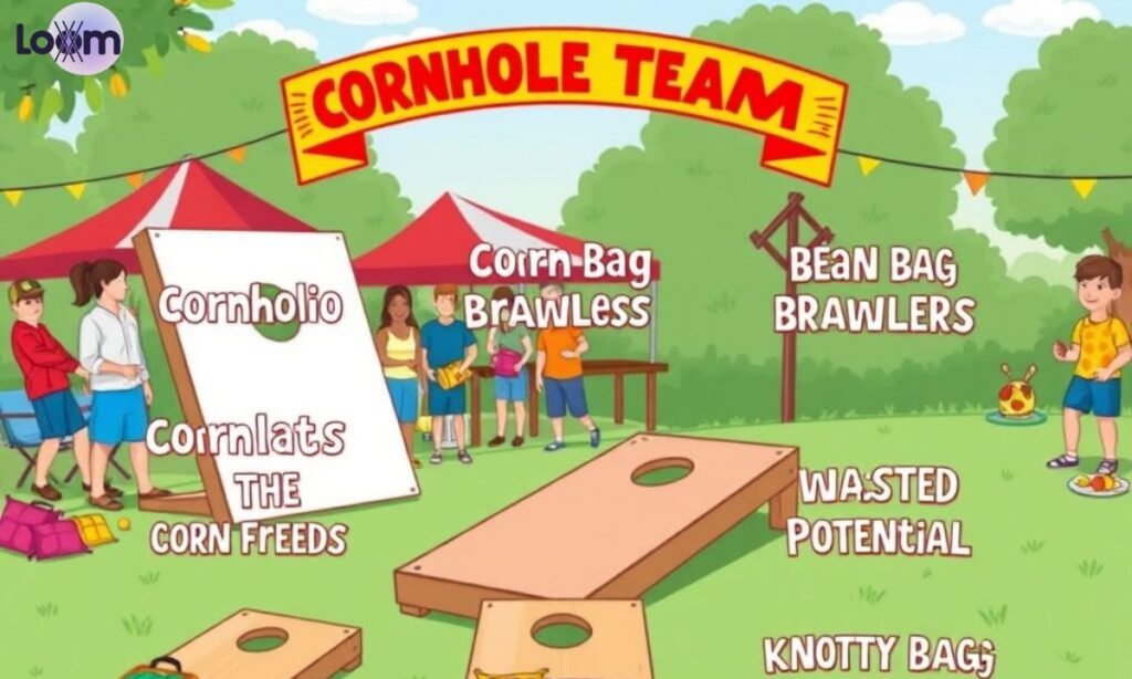 Funny Cornhole Team Names