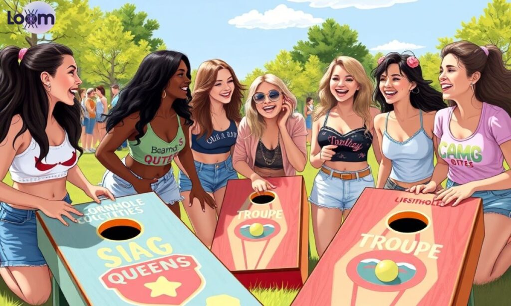 Girl Cornhole Team Names