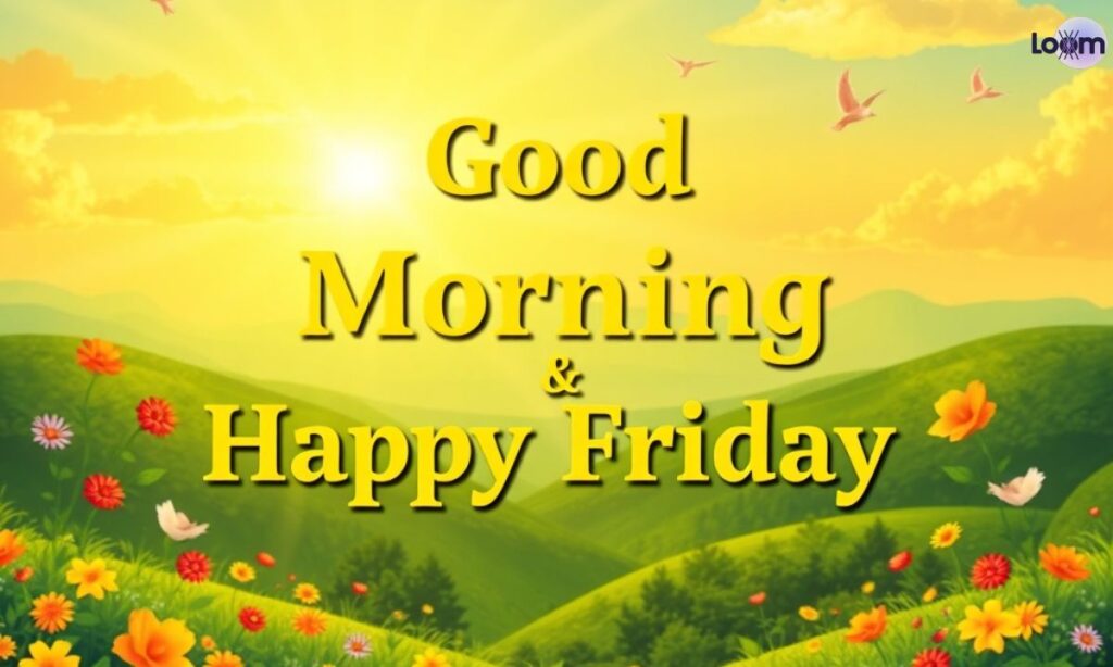 Good Morning & Friday GreetingsGood Morning & Friday Greetings