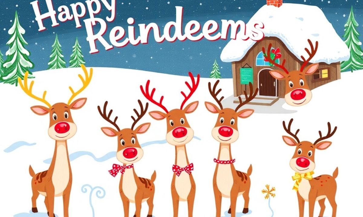 Just A Bunch Of Reindeer Names To Use (Including A Rundown of Santa's Reindeer)