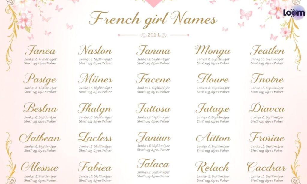 Popular French Girl Names