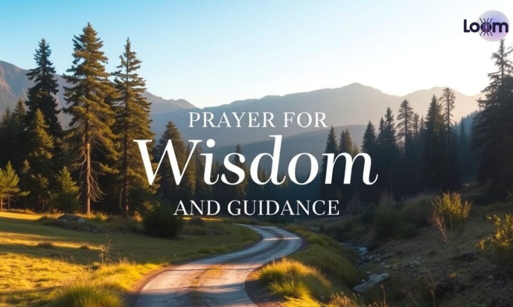 Prayer for Wisdom and Guidance  