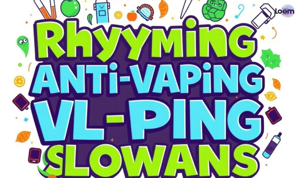 Rhyming Anti Vaping Slogan Ideas