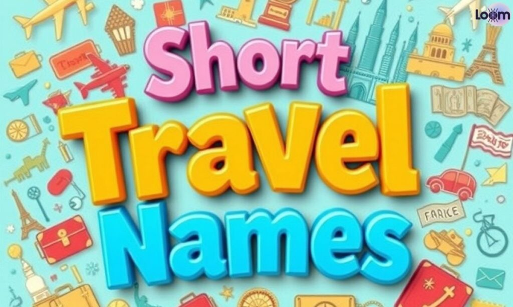 Short Travel Group Name Ideas