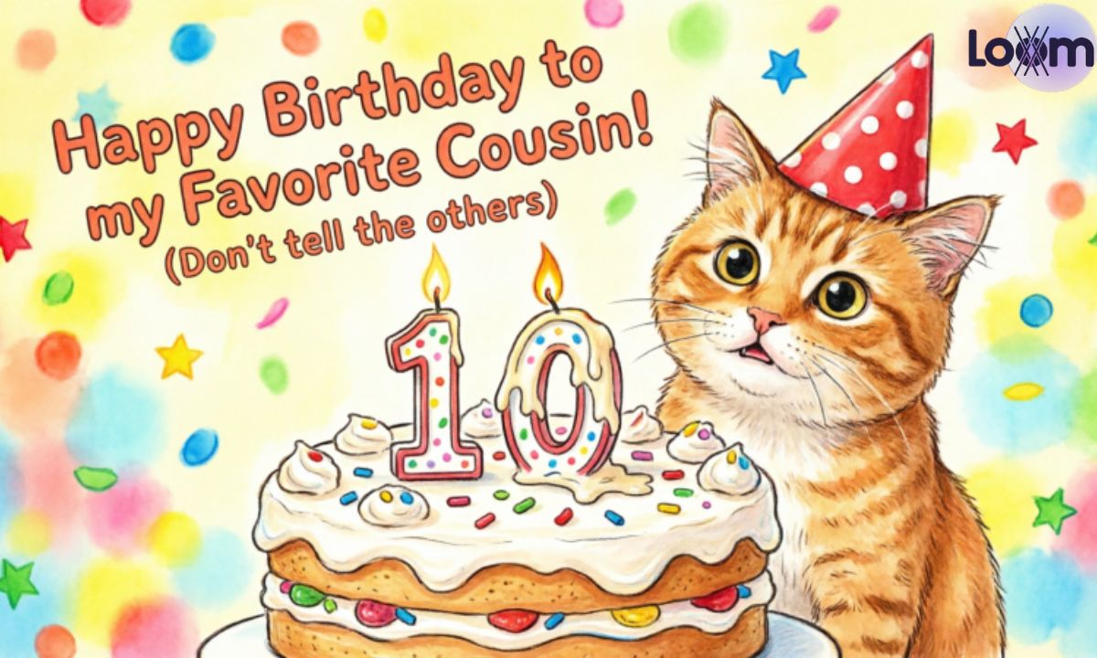 Funny Birthday Wishes for a Cousin