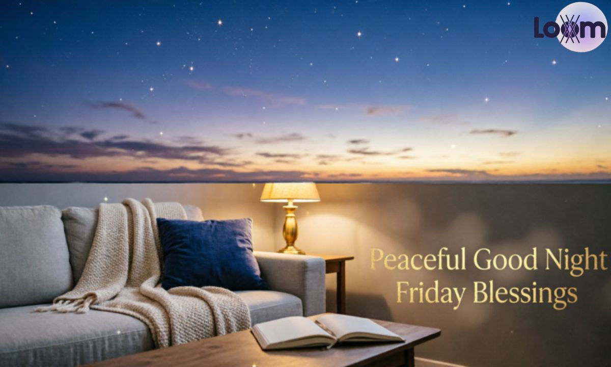 Peaceful Good Night Friday Blessings