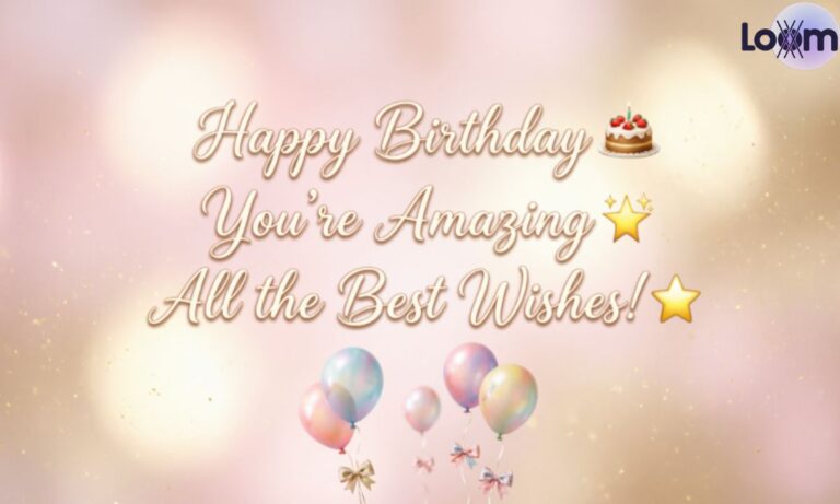 Wishes for Her Birthday with Emojis. Short & Sweet Birthday Messages for a Woman 